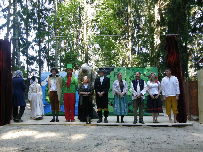 3. Lesní divadlo hra Prácheňské scény Lucerna aneb Boj o lípu 7.6.2014